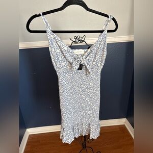 Ocean Drive Blue and White Mini Dress